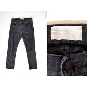 Everlane Jeans 27 Midrise Jeans 27 Faded Black Jeans 27 Black Straight Leg Jeans